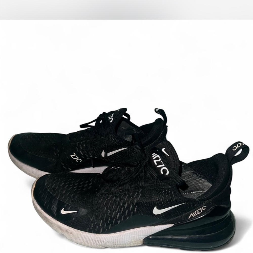 Nike Black and White Air Max 270 Sneakers